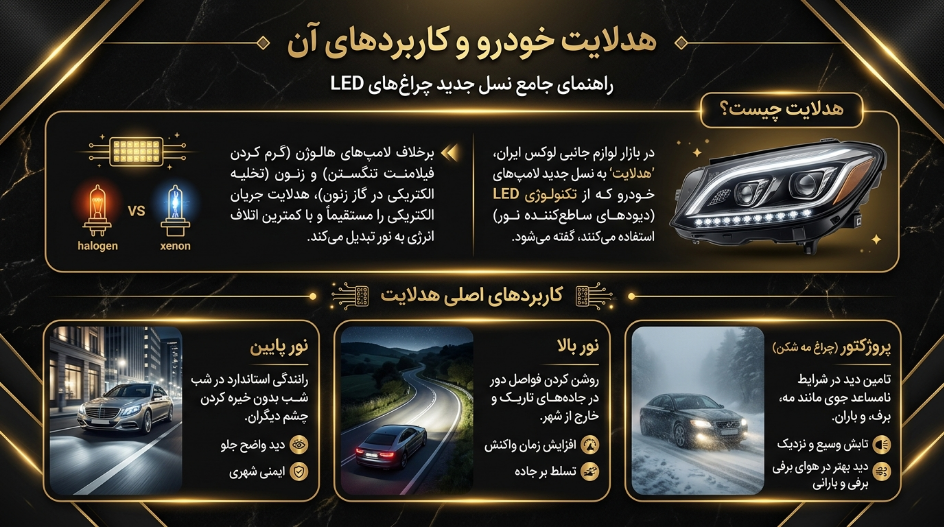 هدلایت و کاربرد آن
