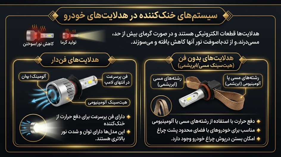 راهنمای خرید هدلایت براساس فن