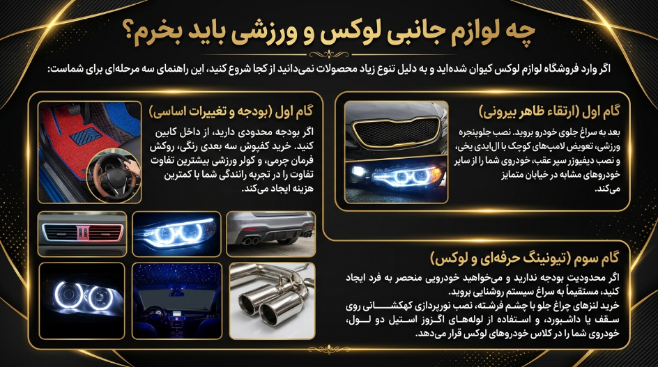  لوکس و اسپرت خودرو چی بخرم