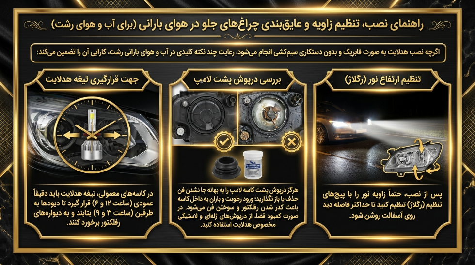 نصب هدلایت